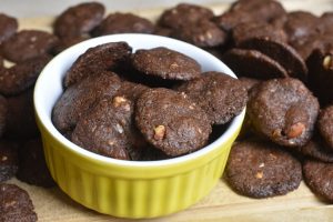 DSC_0868 • nogetiovnen.dk Chokolade cookies med marcipan & Amaretto