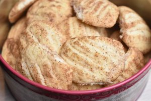 Glutenfri småkager med kanel - gaffelkager