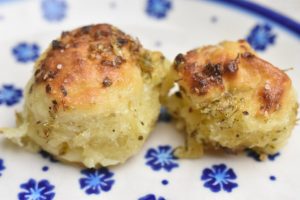 Hvidløgsbrød med ost - luksus pull apart