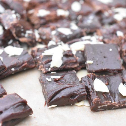 Fudge med chokolade og Baileys - chokoladefudge