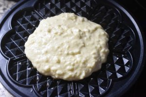 Risalamande vafler - sprøde klatkage vafler