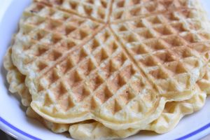 Risalamande vafler - sprøde klatkage vafler