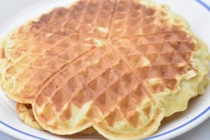 Risalamande vafler - sprøde klatkage vafler