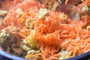 Kyllingelasagne med kokosmælk og karry