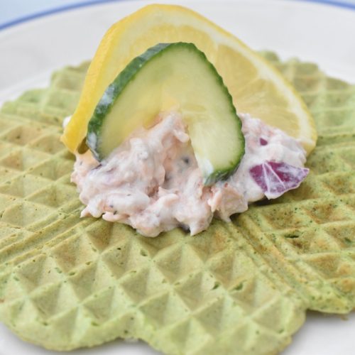 Grønkålsvafler - sunde vafler med grøntsager