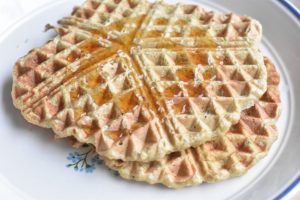 Bananvafler - vafler med banan og havregryn