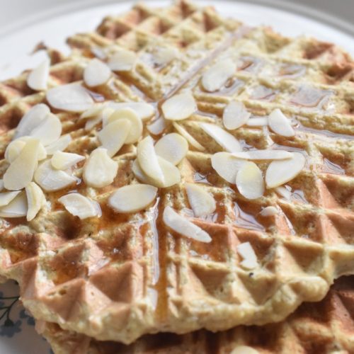 Bananvafler - vafler med banan og havregryn