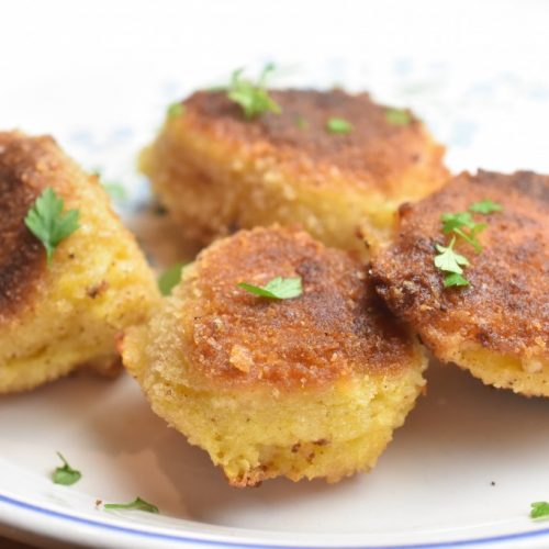 Mozzarella kartofler - kartoffelfrikadeller