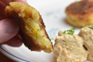 Mozzarella kartofler - kartoffelfrikadeller