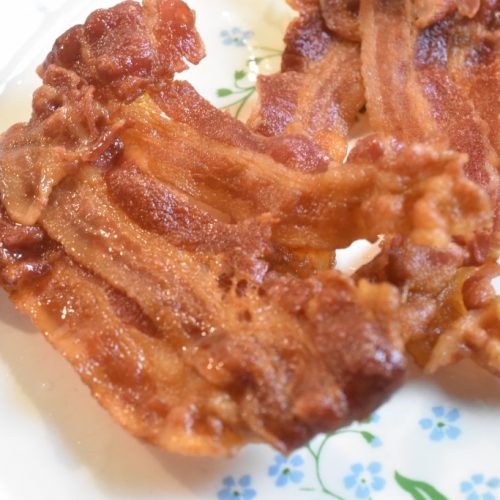 Bacon i mikroovn - stegt bacon på 2 minutter