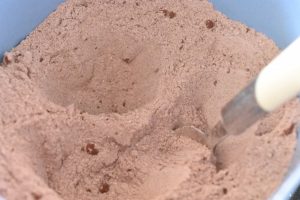 Chokolademuffins med kakaomælk - uden æg