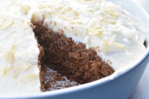 Squashkage med ostecreme - lækker opskrift 