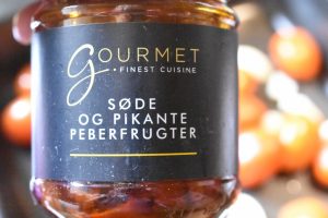 Søde peberfrugter i olie