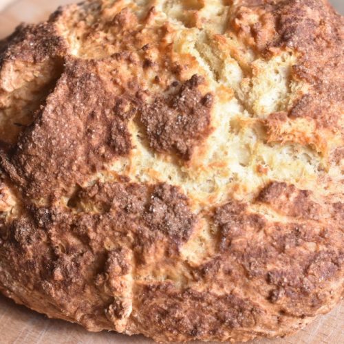 Kanelbrød uden gær - opskrift på sodabrød