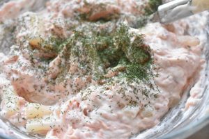 Laksemousse med varmrøget laks - nem