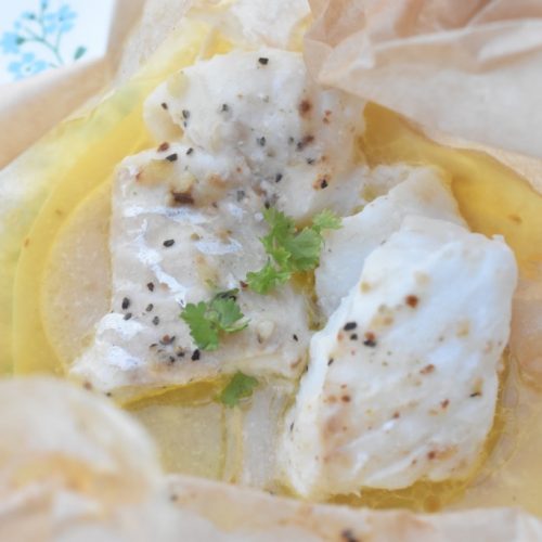 Torsk i ovn med smør & citron - ovnbagt torsk