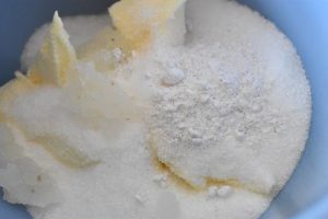 Sandkage med citron - nem sandkage opskrift