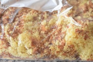 Citronkugler med smørcreme af kagerester