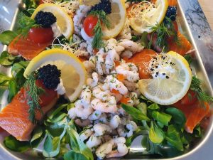 Fødselsdagsfest med lækker mad fra Apetit 