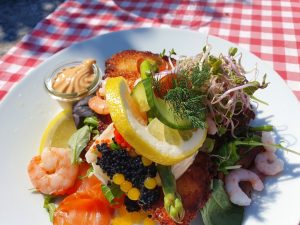 På tur til Restaurant Madam Blå i Fjellerup