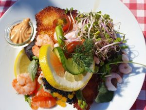 På tur til Restaurant Madam Blå i Fjellerup