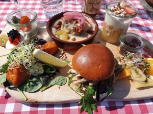 På tur til Restaurant Madam Blå i Fjellerup