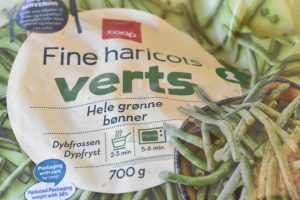 Bønnefritter i airfryer - bønner med sesam