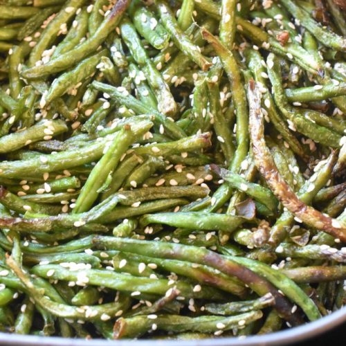Bønnefritter med sesam i airfryer eller Actifry
