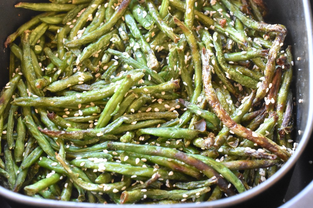 Bønnefritter med sesam i airfryer eller Actifry