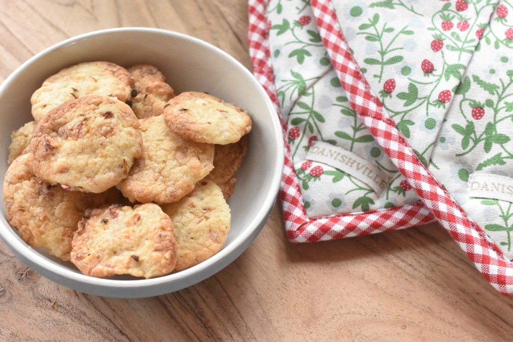 Specier med rabarber, mandler og chokolade