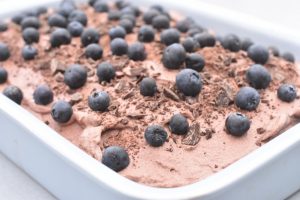 Svampet chokoladekage med chokoladecreme