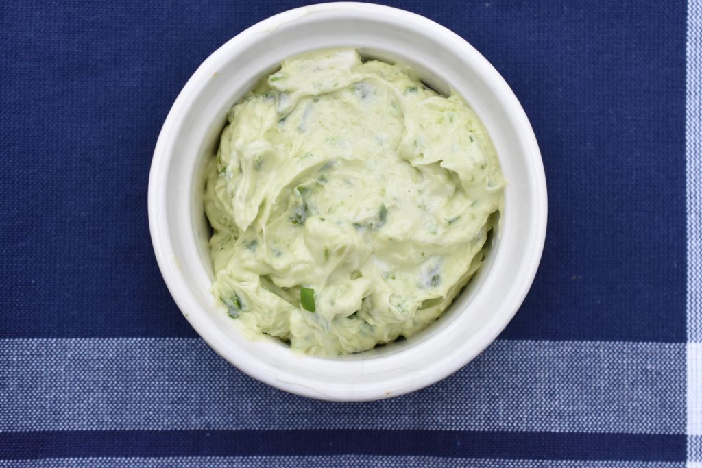 Ramsløgssmør - opskrift på kryddersmør med ramsløg