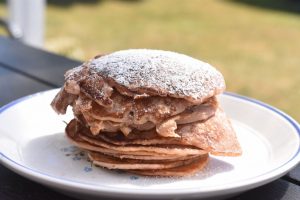 Jordbær pandekager - nem lækker opskrift