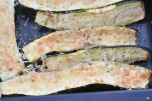Squash med parmesan - nemt lækkert tilbehør