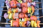 DSC_0701 • nogetiovnen.dk Grøntsagsspyd på grill - lækre vegetar grillspyd