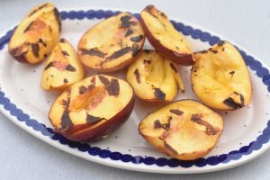 Grillede nektariner til dessert eller salat