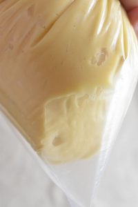 Walesstang med creme - nem vandbakkelse