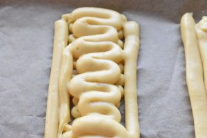 Walesstang med creme - nem vandbakkelse