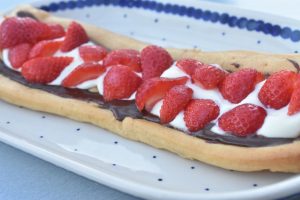 Walesstang med creme - nem vandbakkelse