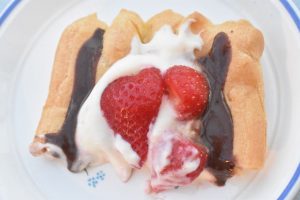 Walesstang med creme - nem vandbakkelse