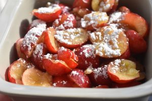 DSC_1453 • nogetiovnen.dk Bagte blommer med vanilje - nem opskrift