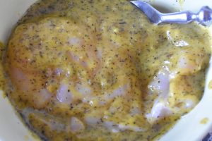Kyllingebryst med marinade på grill - saftig