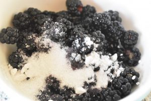 Råsyltede brombær på 2 minutter - til dessert