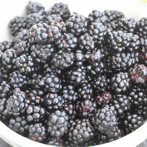 Råsyltede brombær på 2 minutter - til dessert