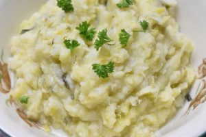 Grøntsagsmos - kartoffelmos med grøntsager