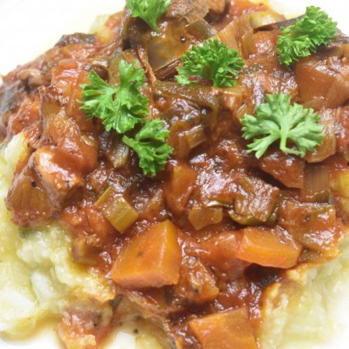 Osso buco opskrift - i slow cooker eller gryde