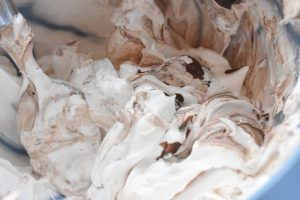 Kyskager med chokolade - store marengs - marengskys