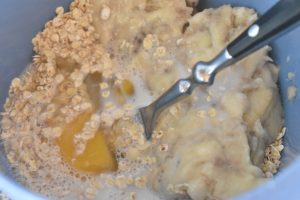 Havregrødsmuffins med banan - sunde muffins