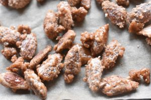 Brændte mandler - nem opskrift - sprøde & lækre