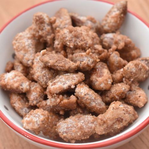 Brændte mandler - nem opskrift - sprøde & lækre